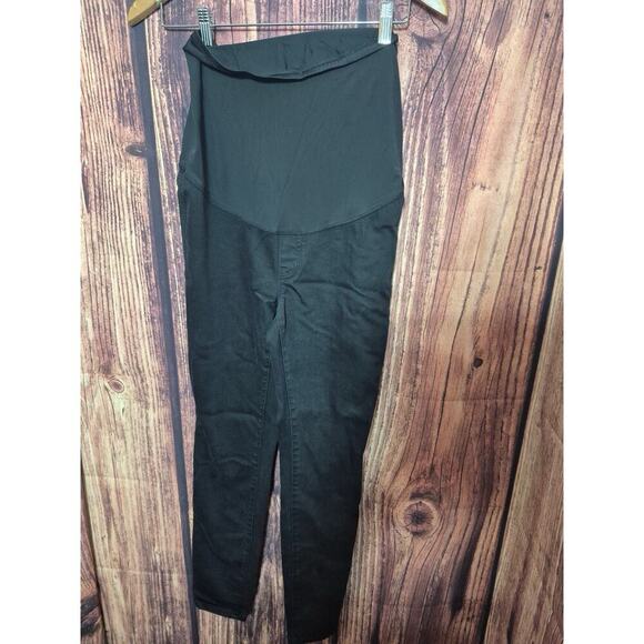 madewell jeans women size 27 Stretchy maternity skinny black Pregnancy - Picture 2 of 6